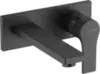 Kludi ZENTA SL 482473965 Однорычажный смеситель для раковины, настенный монтаж на 2 отверстия, вынос 180 мм; черный мат