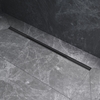 Am.Pm W01SC-S11-080-05BM MasterFlow Трап для душа линейный универс затвор Slim line 80см цвет черн мат
