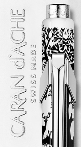 Ручка шариковая Caran d'Ache 849 Office Pop Line Totally Swiss (849.754)