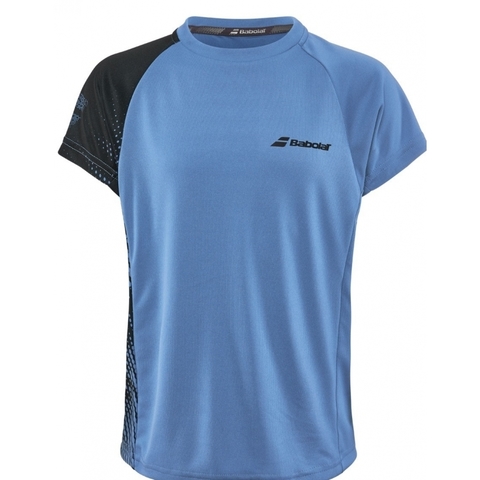 Теннисная футболка мужская Babolat  Perf Crew Neck par blue