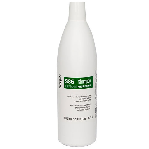 DIKSON Shampoo: Увлажняющий и питательный шампунь для сухих волос с протеинами молока (Shampoo Nourishing S86)