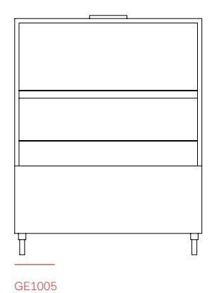 МАШИНА Д/МОЙКИ КОТЛОВ COMENDA GE 1005E RCD/ДОЗ/CWV/ЭЛЕКТ. ПАНЕЛЬ