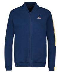 Женская теннисная куртка Le Coq Sportif SAISON Full Zip Sweat N°1 SS23 - victory blue