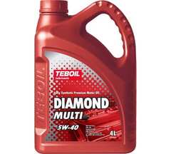 Масло TEBOIL Diamond Multi 5W40 SN/SN Plus A3/B4 (4л) синтетика