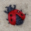 Набор материалов к МК Божья коровка в технике Puff Color Knitting