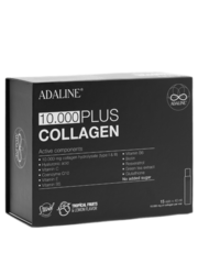 Adaline Питьевой коллаген" 10000 PLUS во флаконах, 15х40 мл.