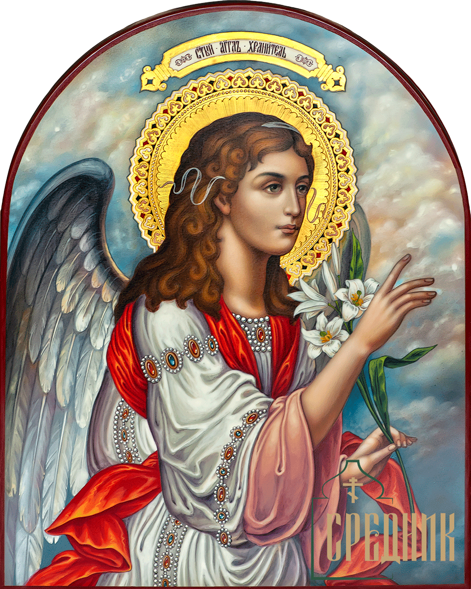 Икона Ангел Хранитель. Освящена в Храме.