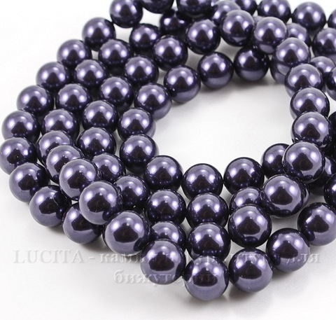 5810 Хрустальный жемчуг Сваровски Crystal Dark Purple круглый 12 мм ()