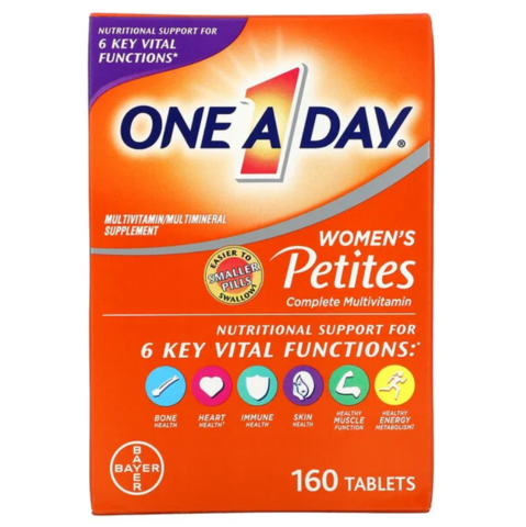 One-A-Day, Полные мультивитамины для женщин, 160 таблеток