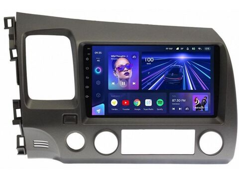 Магнитола Honda Civic 4D (2006-2011) Android 10 IPS DSP 4G модель Teyes CC3-186NT