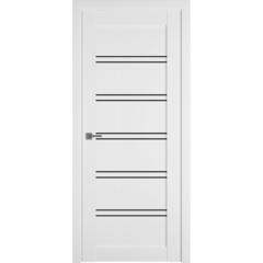 Купить Межкомнатная дверь экошпон VFD Emalex 28 Ice остеклённая