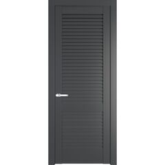 Межкомнатная дверь эмаль Profil Doors 1.11P графит глухая