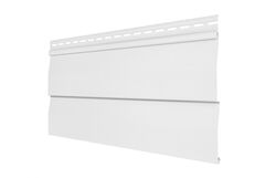 Сайдинг виниловый Tecos Ardennes Корабельный брус белый 3660х230 мм