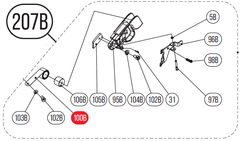 Запчасть №207B для HGSR. Подающий механизм в сборе