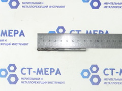 Сверло твердосплавное по металлу 6.5мм (6.5х40х81) Хвостовик 6.5мм ВК8М монолитная