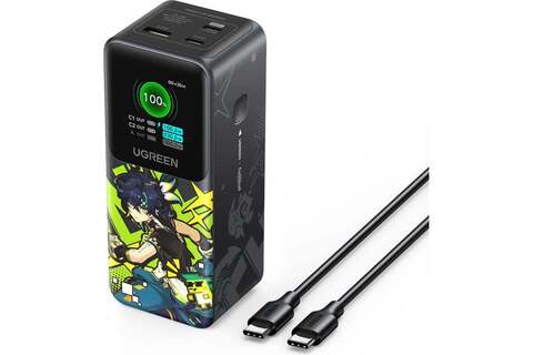 Внешний аккумулятор  UGREEN Nexode Power Bank версия Genshin Impact 20000mAh Fast Charging Power Bank 130W - Black