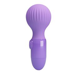 Сиреневый мини-вибратор Mini Stick Pro - 
