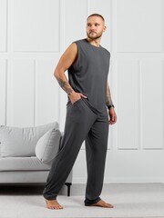 Брюки мужские Алессандро-3 Виотекс ГРАФИТОВЫЙ