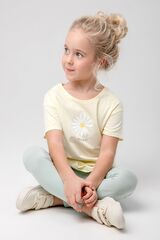 фуфайка  для девочки  КР 302078/банановый мусс