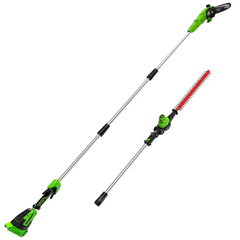 Высоторез-Кусторез 2в1 Greenworks G40PSH 40V (51 см / 25 см) аккумуляторный, без АКБ и ЗУ