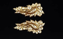 Силиконовый молд Крылья с драгоценными камнями