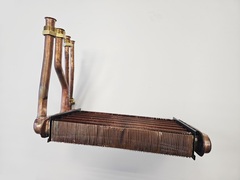 Теплообменник битермический (24кВт) для JUNKERS Ceraclass Comfort/Eurosmart (на гайках!) (арт. 8715406546)