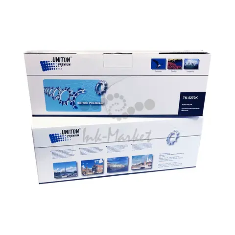 Совместимый тонер-картридж UNITON Premium TK-5270K для KYOCERA ECOSYS P6230/M6630 черный (8K) GREEN LINE (Eco Protected)