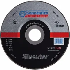 Отрезной диск по металлу Silverstar 180x2x22,23 AS40 RBF F41 Sonnenflex 79701