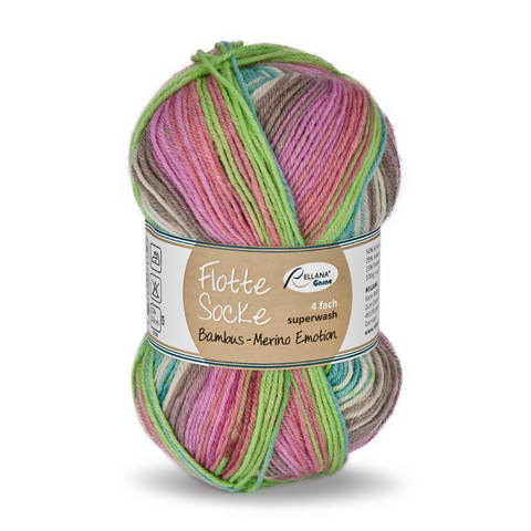 Rellana Flotte Socke Merino Bamboo Emotion 1544