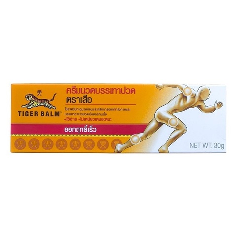 Тайский бальзам Тигровый для быстрого снятия мышечной боли Tiger Balm Muscle Rub, 30 гр.