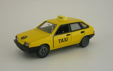 VAZ-2109 Lada Taxi Agat Mossar Tantal 1:43