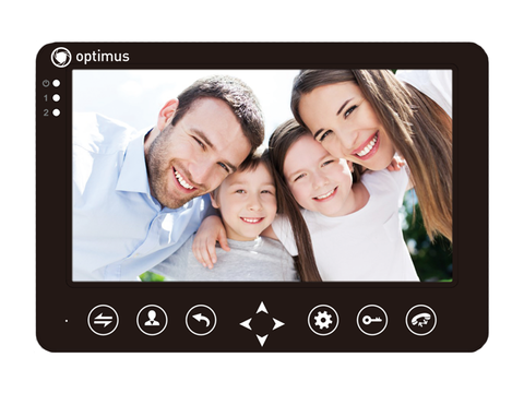 Видеодомофон Optimus VM-7.1 (b)