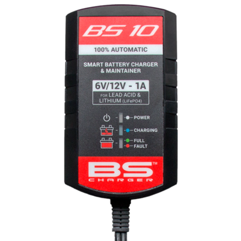 BS10 Аккум -Charger Зарядное устройство BS , 6V/12V 1,0A Lithium, GEL, AGM