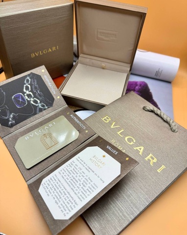 Комплект упаковки под кулон Bvlgari Premium
