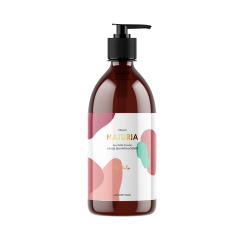 Evas Naturia Creamy Milk Body Wash Fig Pulp гель для душа с инжиром