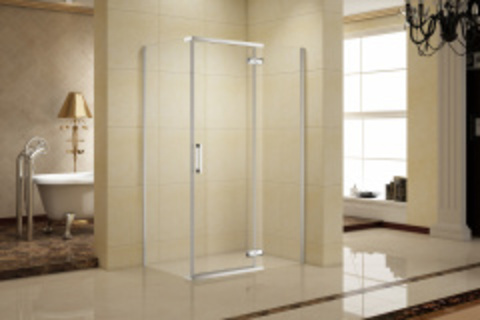 Aquanet 243626 AE32-S-100x80U-CT Aquanet Logic  RC1000, ограждение 1000х800мм, хром, прозр. 6мм (243626)