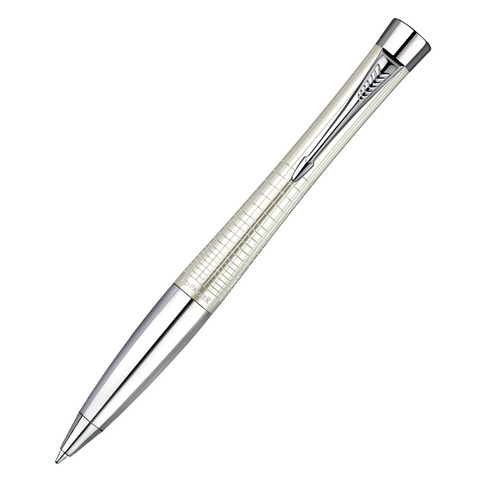 Parker Urban Premium - Pearl Metal Chiselled, шариковая ручка, M