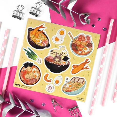 Q- Стикерпак RAMEN