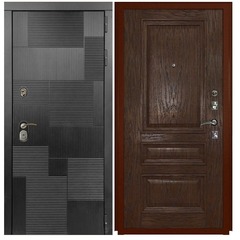 Купить Входная дверь L 47 - Фараон 2 шпон мореный дуб