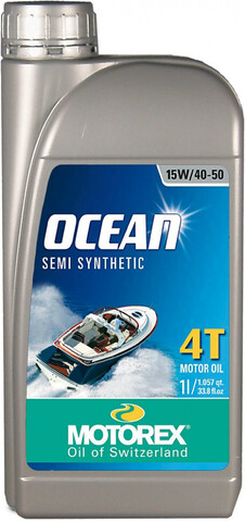 Моторное масло Motorex Ocean 4T 15W/40-50 - 1л.