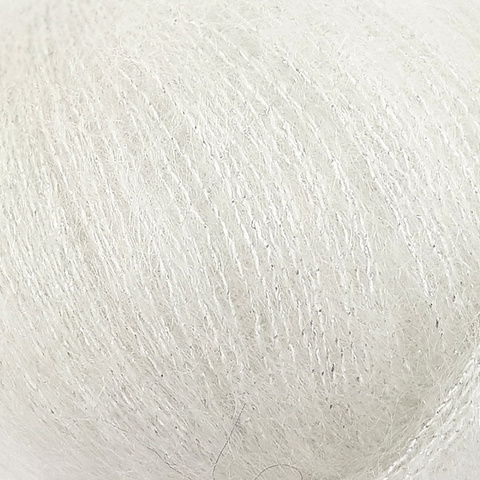 Пряжа Lana Gatto Silk Mohair Lux 6027 белый