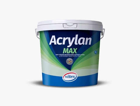 Acrylan MAX краска акриловая инновационная нано-краска высокой прочности. Для наружных поверхностей