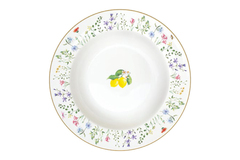 Тарелка суповая 21.5см Easy Life Цветы и лимоны