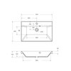 BelBagno BB700/450-LV-ART-AST-NERO Раковина из искусственного камня, чёрная, 700x450x150