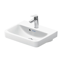 Duravit 7434500002 №1 Умывальник с переливом, с 1 отв.под смеситель 450х350 мм СПЕЦЦЕНА фото