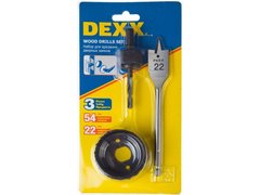 DEXX 54 мм, набор для врезки замков (2949-54-H3)