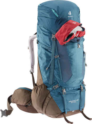 Картинка рюкзак туристический Deuter Aircontact Pro 65+15 SL arctic-coffee - 6