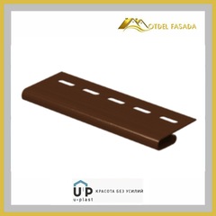 Финишный профиль Ю-Пласт Классика Коричневый 3050мм