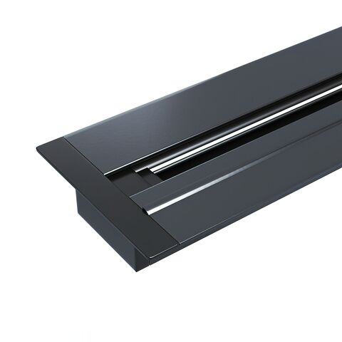 Шинопровод однофазный встраиваемый Elektrostandard Track Rail BK Recessed 85083/00 2м