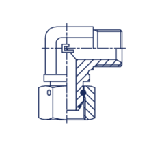 Соединение PFN90 М 26х1.5 CAST
